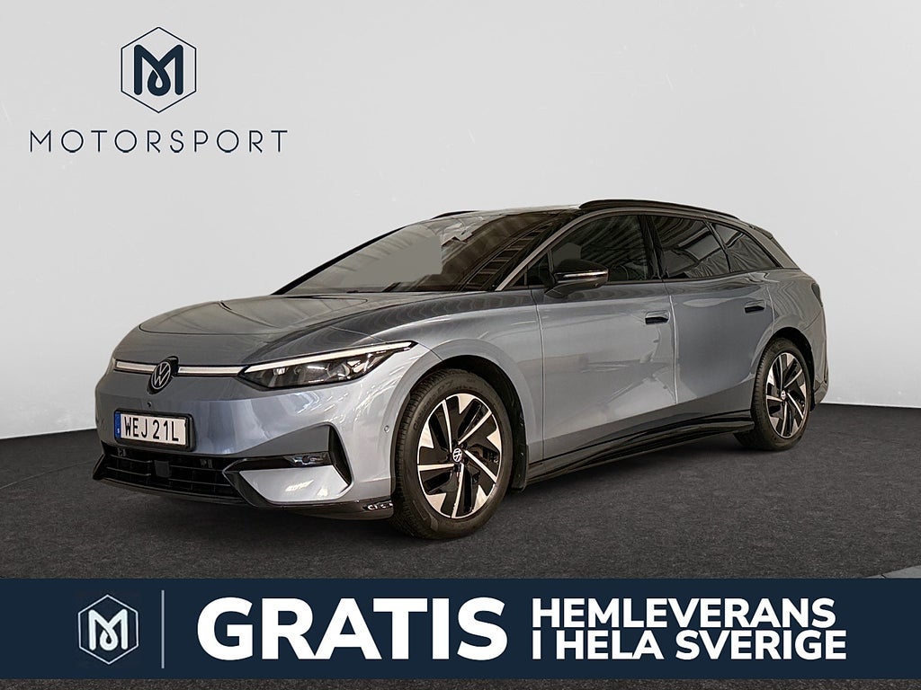 Volkswagen ID.7 Pro Tourer Adapt-fart Värmepump Backkamera HUD Pano H/K