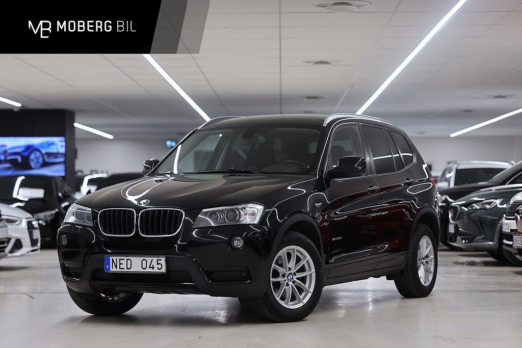 BMW X3 xDrive 20d 184hk Navi Drag PDC Sportstolar