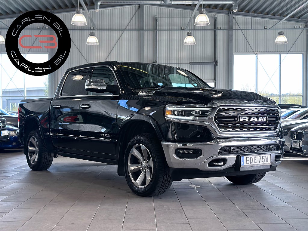 Dodge RAM 1500 Crew Cab 5.7 V8 HEMI 395hk Limited HK Luftfj Moms