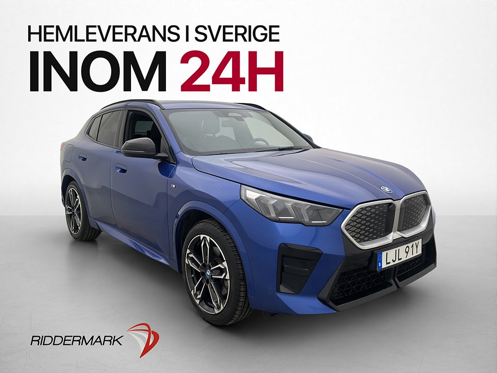 BMW iX2 xDrive30 M Sport H/K Kamera Rattvärme Navi Drag MOMS