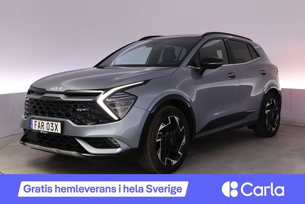 Kia Sportage PHEV GT-line Pano Elstol HK BLIS 360 Kamera