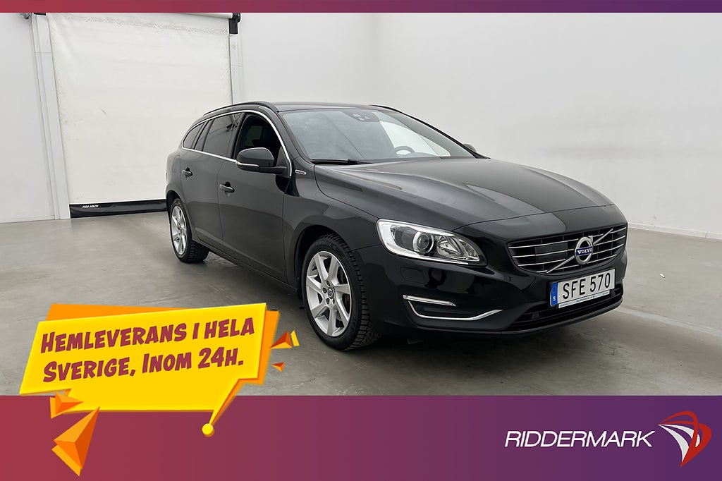 Volvo V60 D5 AWD Plug-in Hybrid Classic Värmare Navi VOC