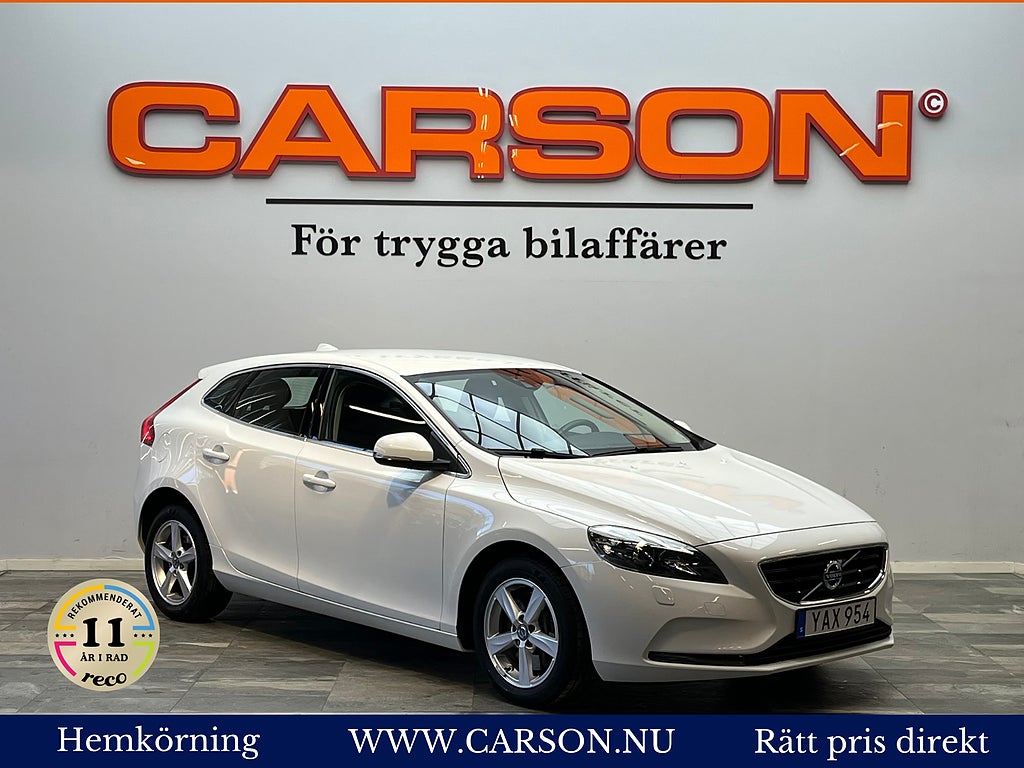 Volvo V40 D2 Geartronic Momentum Drag Värmare Kamrem bytt!