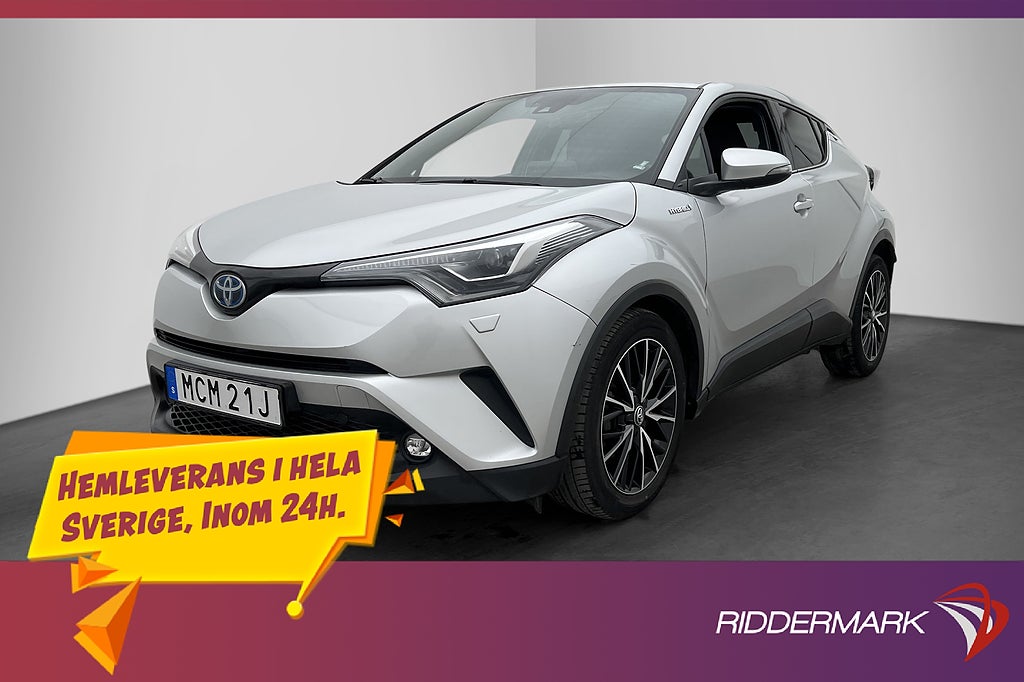 Toyota C-HR Hybrid 122hk Executive Kamera Halvskinn Rattvärm
