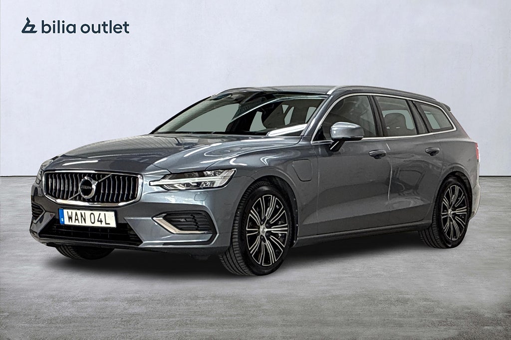 Volvo V60 Recharge T6 Ins Expr 340hk Drag Rattvärm P-värm PDC