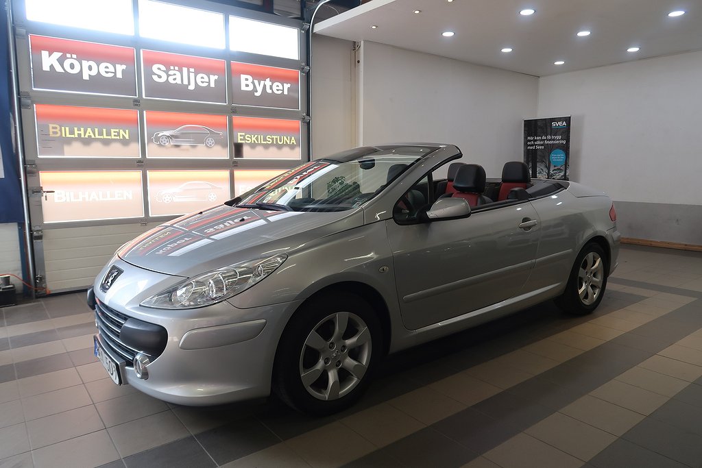 Peugeot 307 CC 1.6 (109hk) Lågamil-Välvårdad