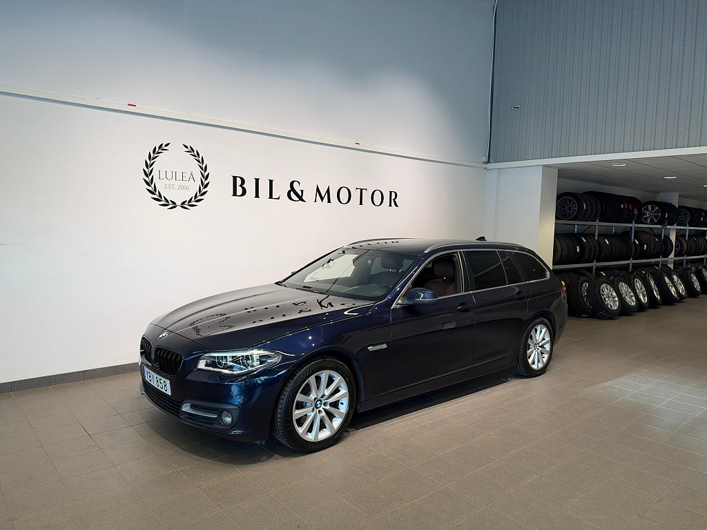 BMW 520d xDrive Touring |4.99%|B-Kam|Dubb|Skinn|SoV|Rattv|HiFi