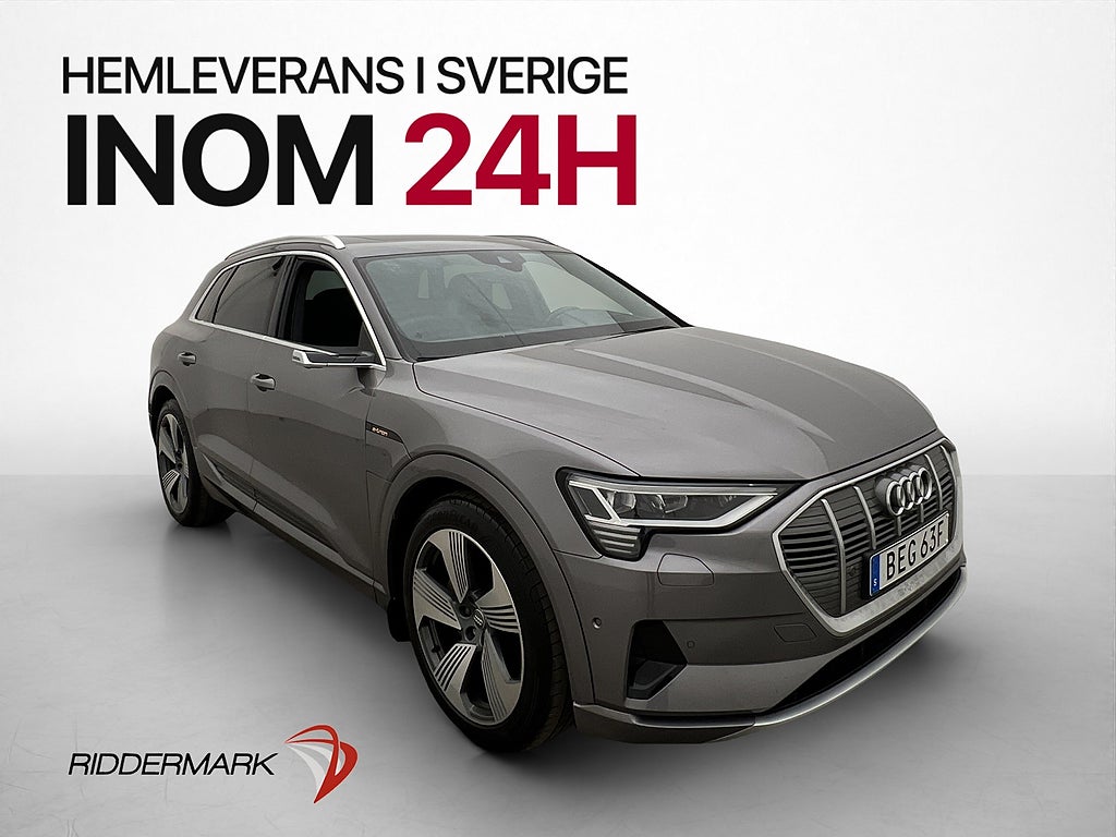 Audi E-Tron 55 Q Proline Luftfjädring Drag B&O Pano 360°