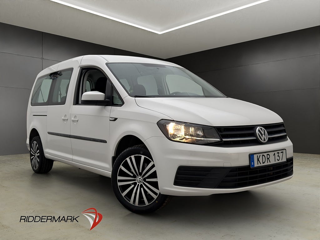 Volkswagen Caddy Maxi Life 2.0TDI M/K-Värm Drag Farthållare