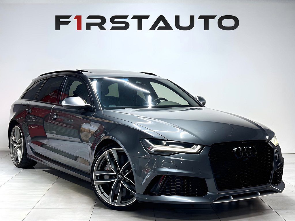 Audi RS6 Avant 4.0 TFSI V8 QUATTRO PANO B&O KERAMISKA SE UTR