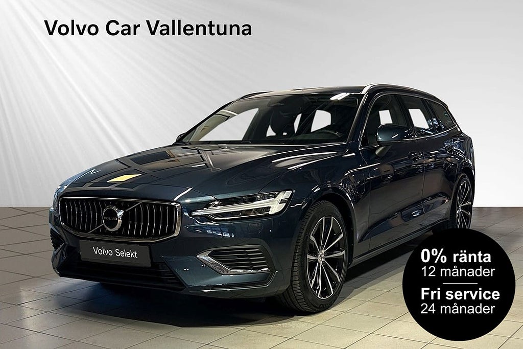 Volvo V60 T6 Plus Bright I Läder I Keyless I Kamera