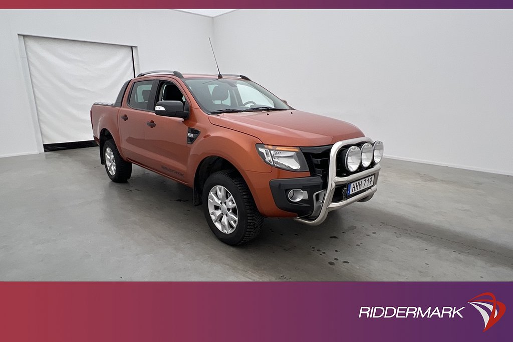 Ford ranger Wildtrak 3.2TDCi 4x4 D-Värm Skinn Drag B-Kamera