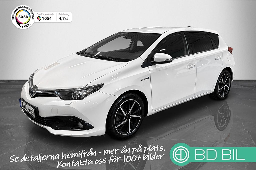 Toyota Auris Hybrid e-CVT INTENSE EDITION BACKKAMERA 360:- ÅRSKATT