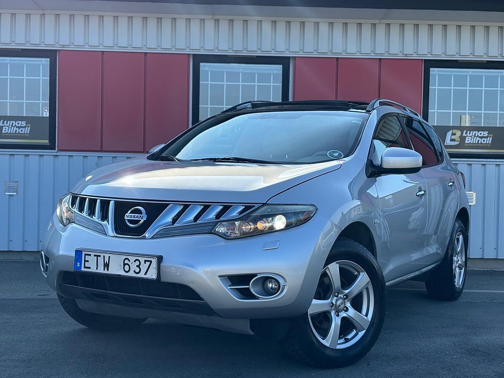 Nissan Murano 3.5 V6 iAWD XTRONIC-CVT Euro 5/Automat/Taklucka/Välsköt