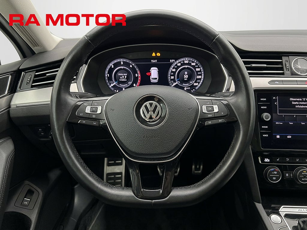 Volkswagen Passat Alltrack 2.0 TDI 190hk 4Motion Alltrack DVärm Drag Cockpit Skinn