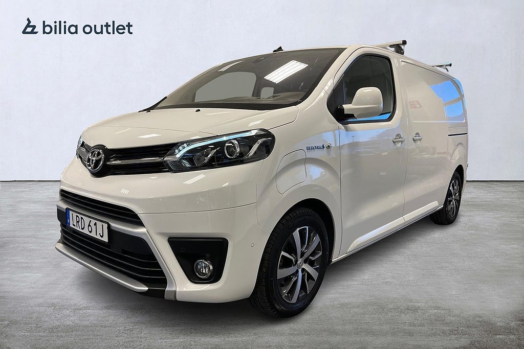 Toyota ProAce Electric 75kWh 136hk / Drag Kamera CarPlay Värmare MOMS