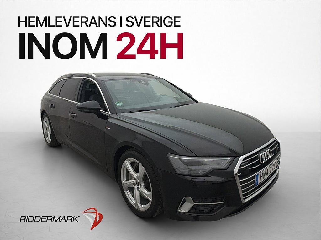 Audi A6 50 TFSI e Q S-Line Cockpit B&O Drag Navi Halvskinn