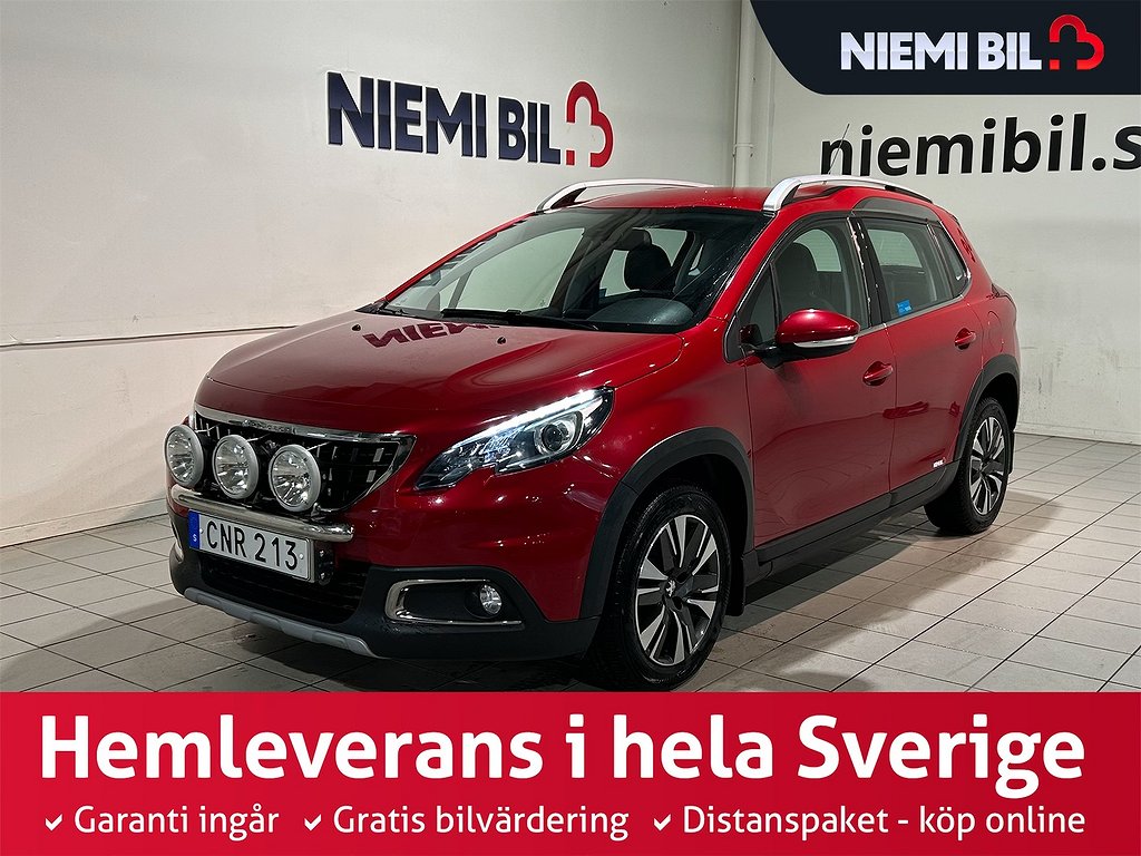 Peugeot 2008 1.6 BlueHDi Dvärmare Farthållare Bluetooth SoV