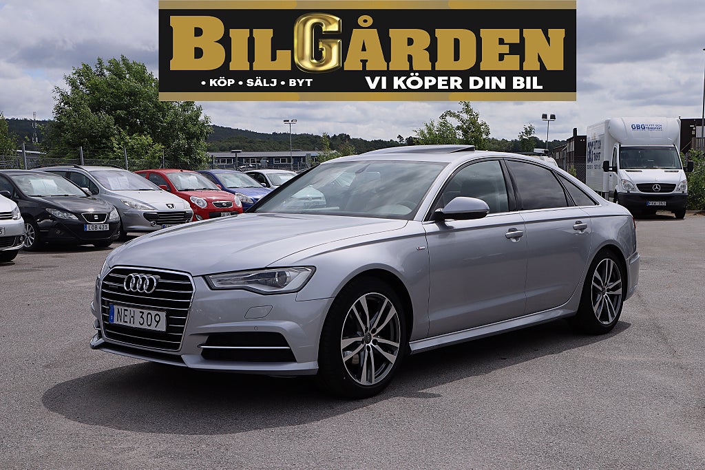 Audi A6 Sedan 2.0 TDI S-Line Quattro Navi Drag Taklucka 190hk 