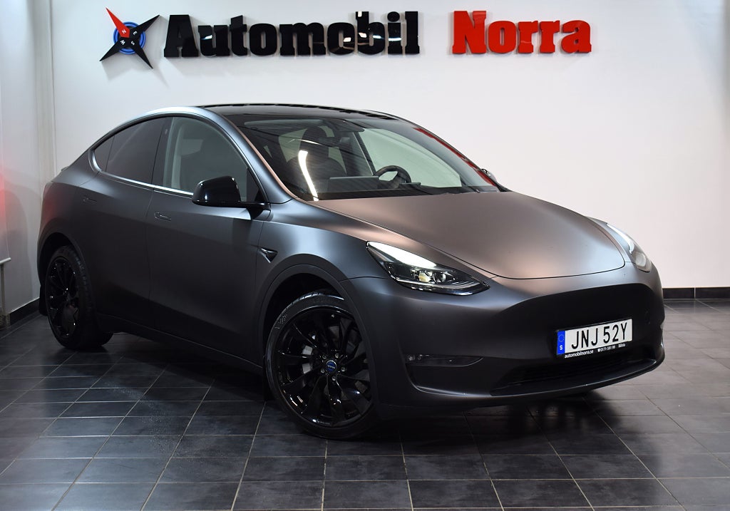 Tesla Model Y Long Range 514hk AWD Drag 20" Pano Autopilot Värmepump