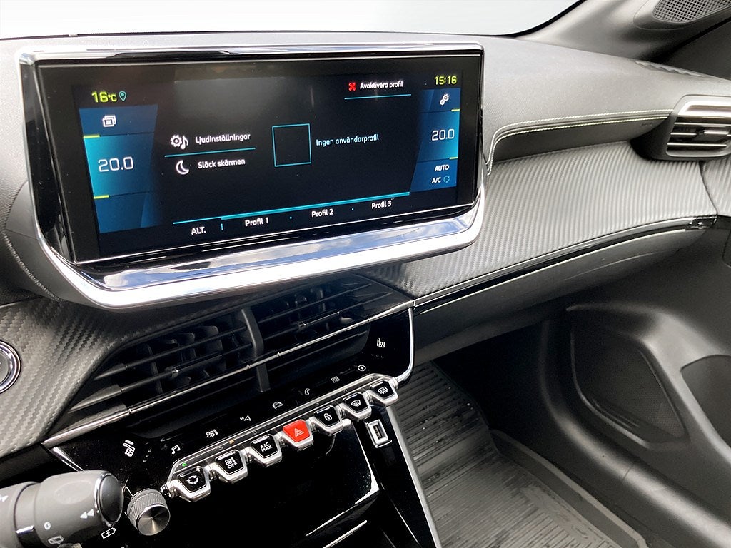Bild på Peugeot E-208 GT 50 kWh 136hk - ADAPTIV FARTHÅLLARE