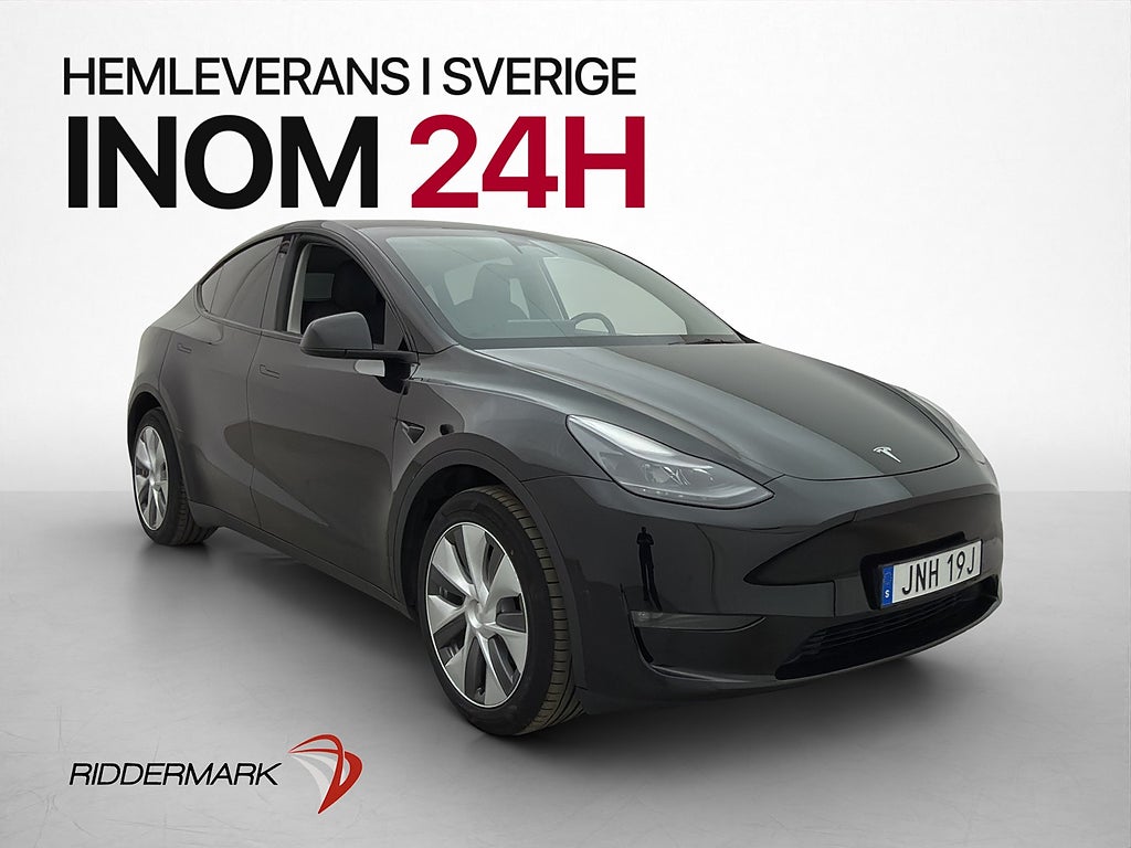 Tesla Model Y Long Range AWD Autopilot Dragkrok Svensksåld