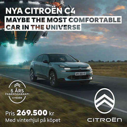 Citroën C4 1.2 PT PLUS AUT INK VINTERHJUL 