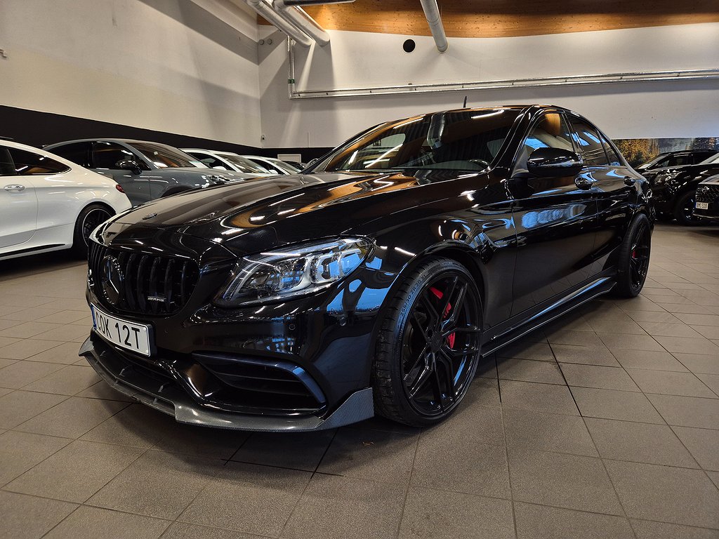 Mercedes-Benz AMG C 63 S Svensksåld / Burmester