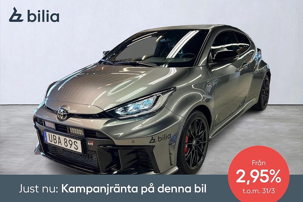 Toyota Yaris GR 280HK AWD PREMIUM AT | EXTRA LJUS | 2.95% Rä...
