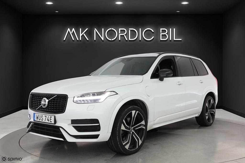 Volvo XC90 7 Säten Recharge T8 AWD R-Design HUD Pano MOMS