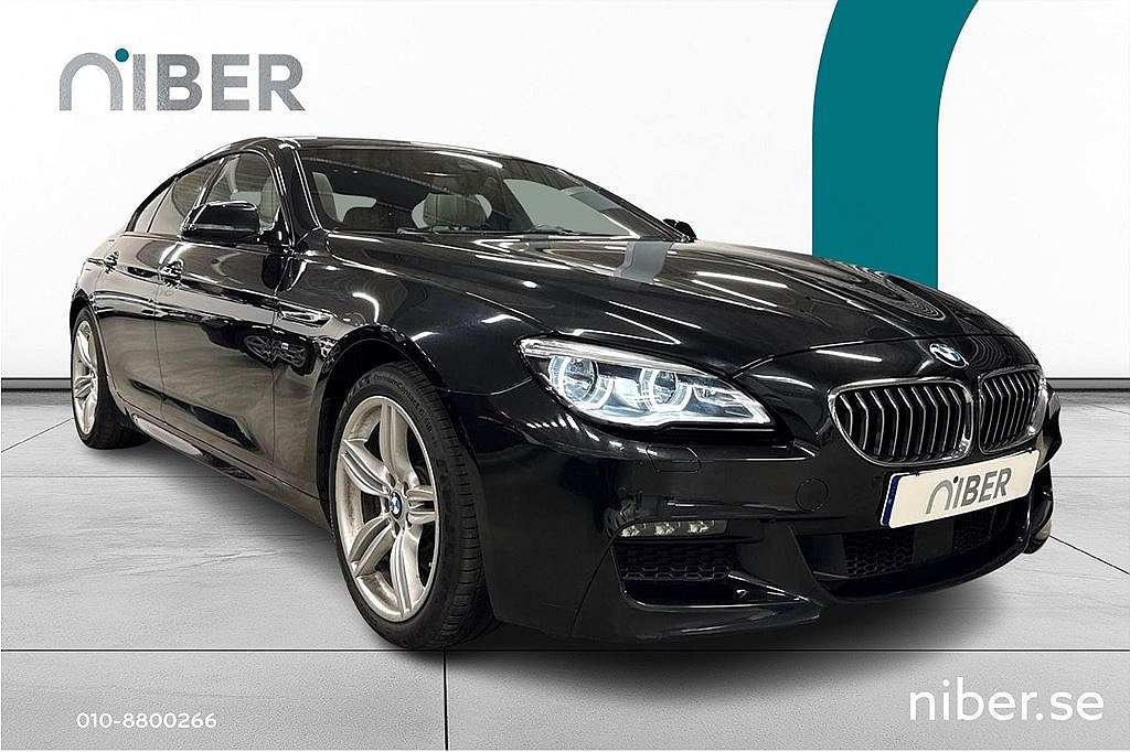 BMW 640 D xDrive M-Sport, 313hk, HUD, 2 brukare, Minnespkt, Taklucka