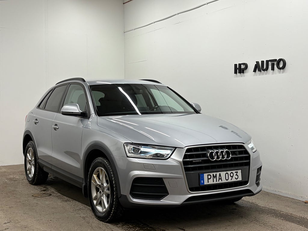 Audi Q3 2.0TDI Quattro Dragkrok Motorvärmare Dubb 150hk