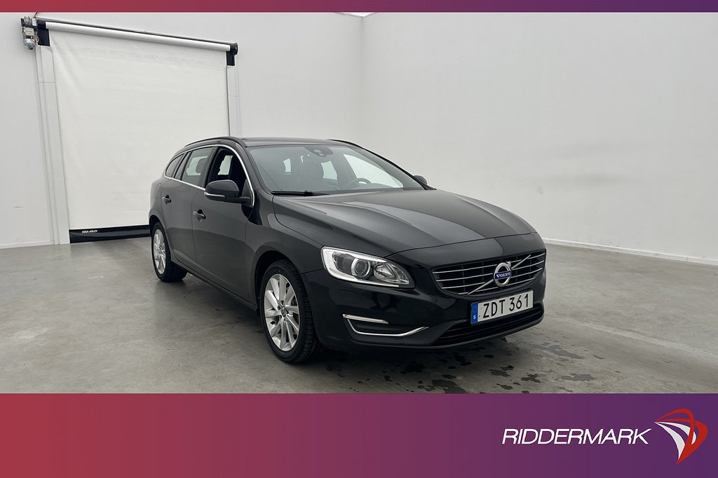 Volvo V60 D3 150hk Momentum Värmare Rattvärme Sensorer Drag