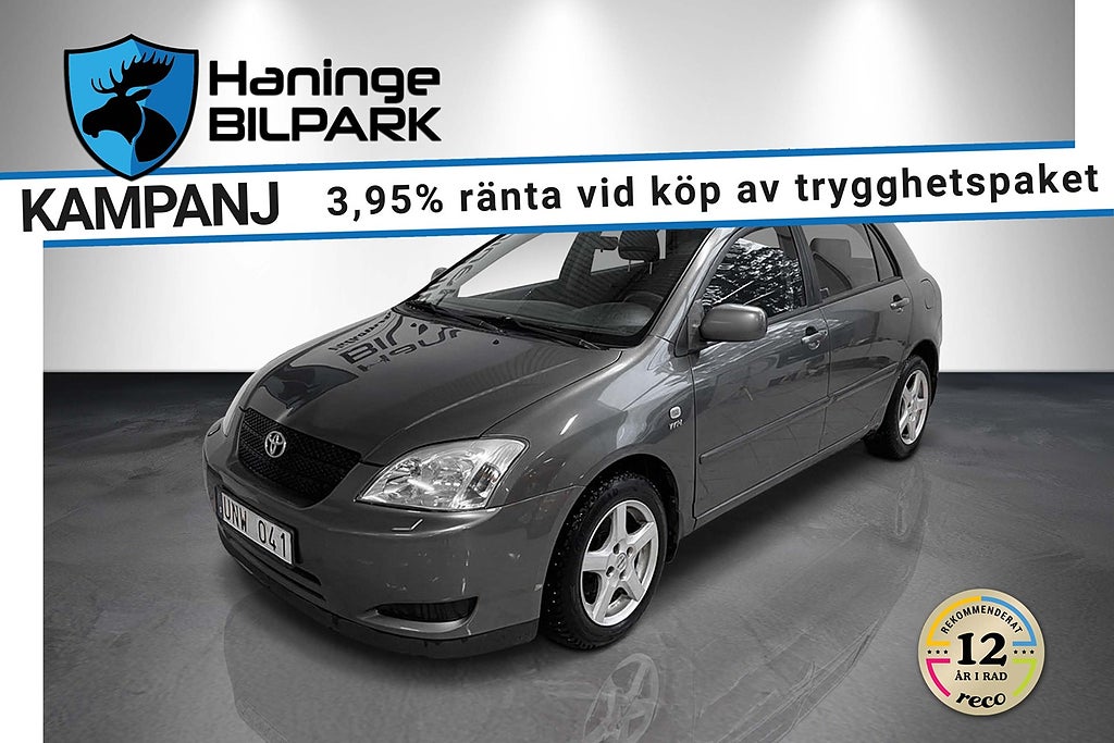 Toyota Corolla 1.6 VVT-i / NYBESIKTAD / SUPERDEAL 3,95% /KAMKEDJA
