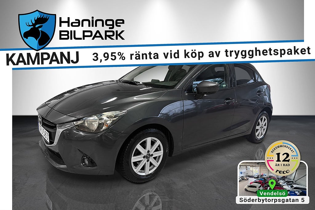 Mazda 2 5-dörrar 1.5 / PDC / SUPERDEAL 3.95% / BT 