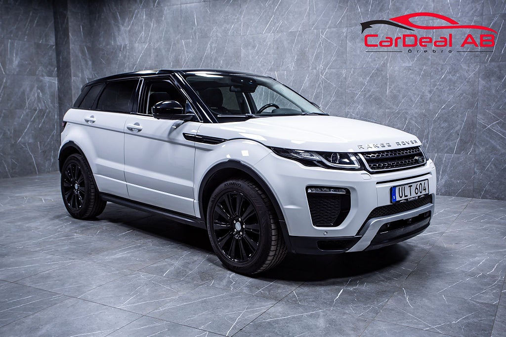 Land Rover Range Rover Evoque 2.0 TD4 AWD Pano Meridian Kamera Navi Skinn