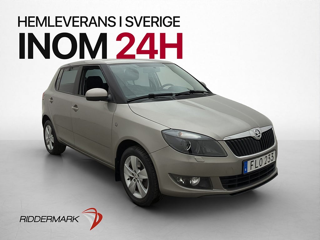 Skoda Fabia 1.2 TSI Sekventiell Ambition P-sensor  0.53l/mil