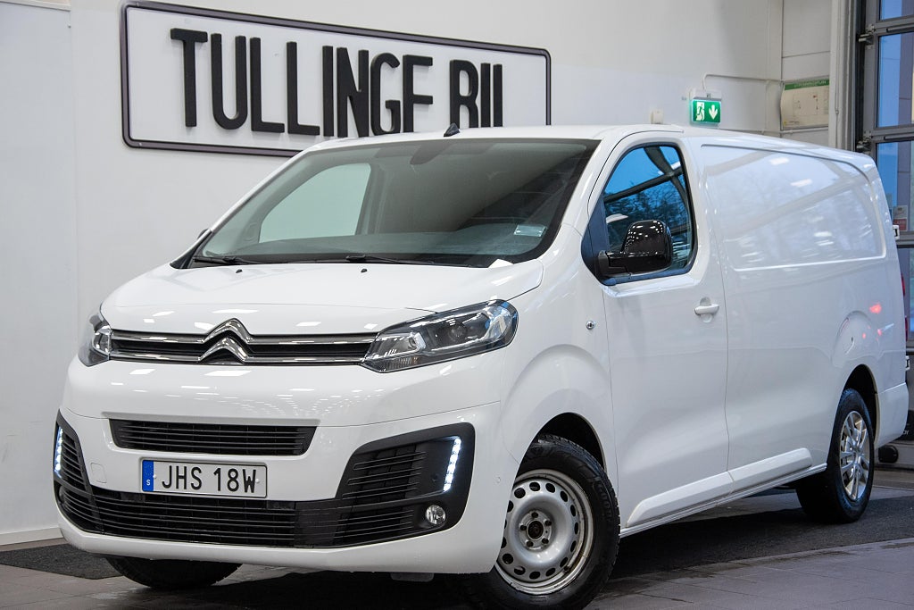 Citroën Jumpy Van 2.0 HDi 145HK Lång V-Inredning Dragkrok Lågmil MOMS/VAT