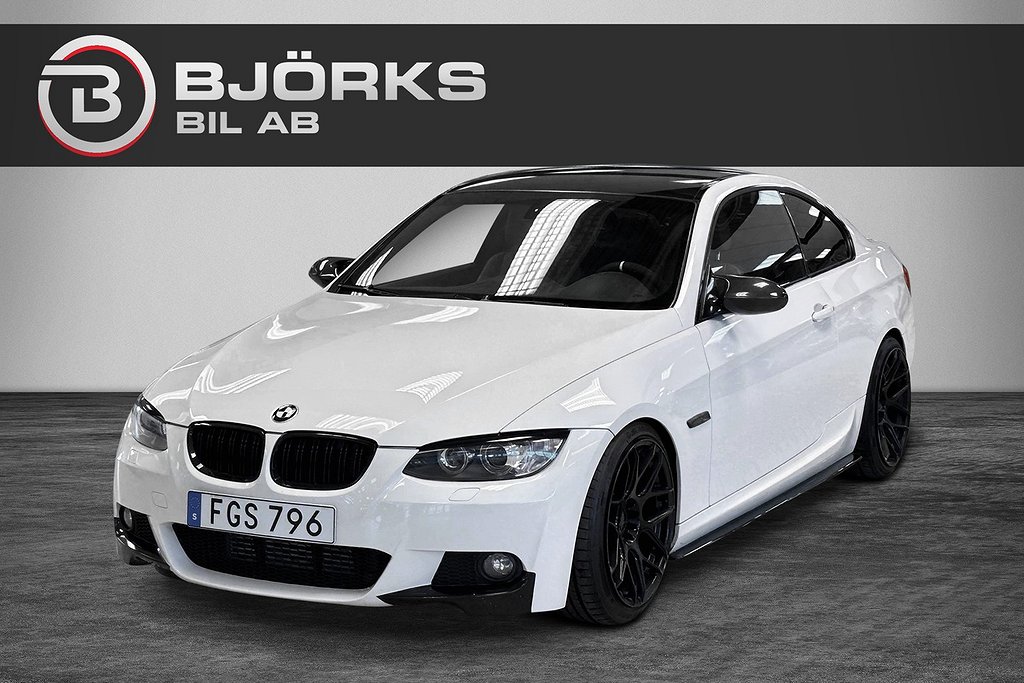 BMW 335i Coupé M-Sport Milltek Steg 2 Navi 420hk 3.95% Ränta