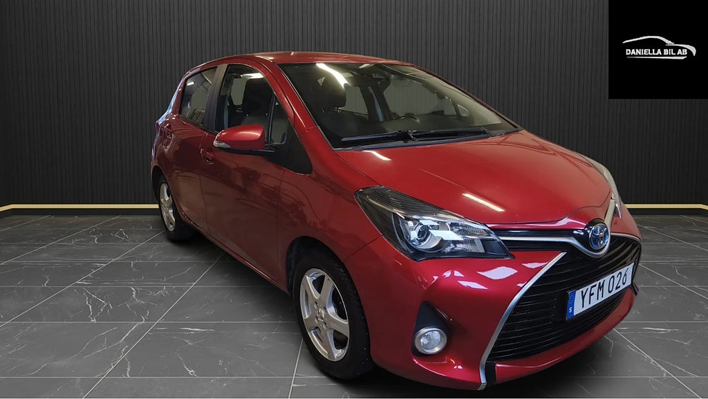 Toyota Yaris HYBRID E-CVT ACTIVE EURO 6 SVENSKSÅLD 101HK