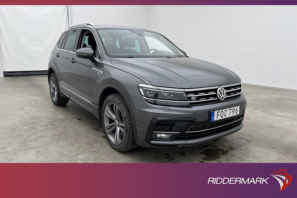 Volkswagen Tiguan TDI 4M 190hk R-Line Cockpit Kamera Drag