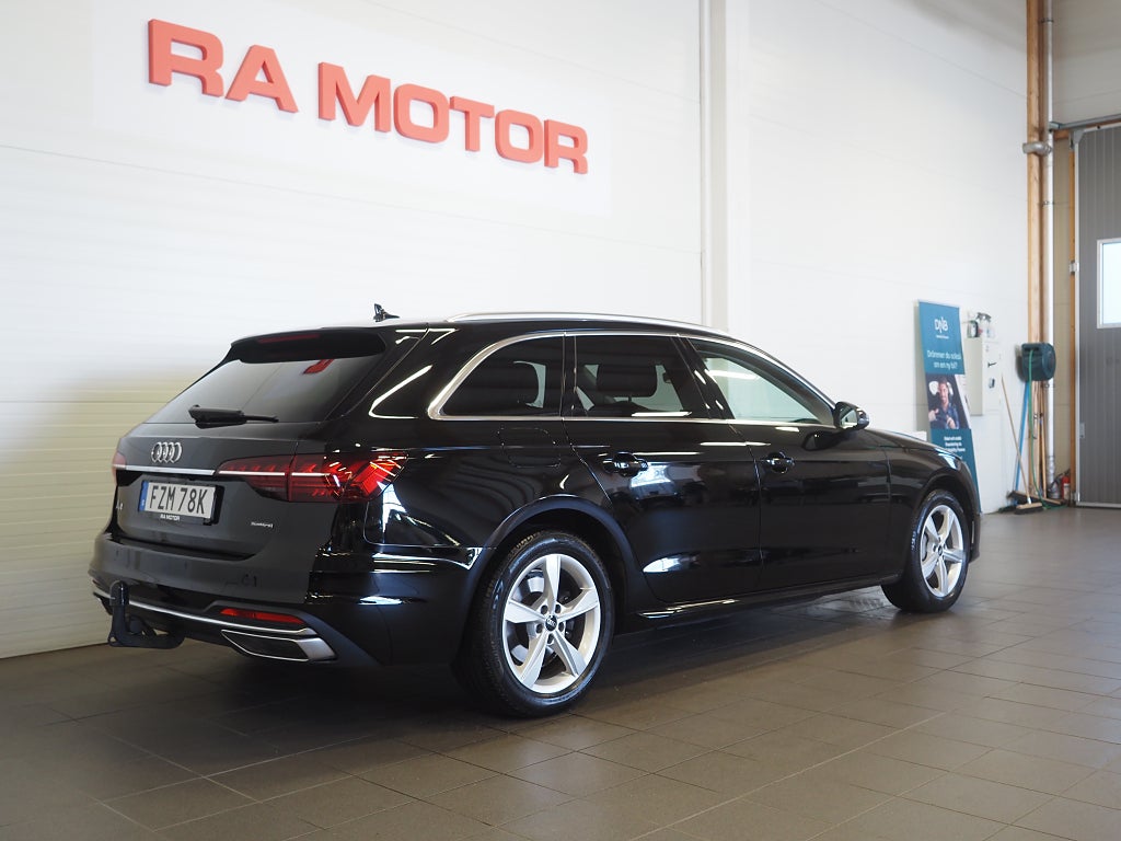 Audi A4 Avant 40 TDI Quattro Proline Alpin B-Kam Drag DVärm GPS 2022