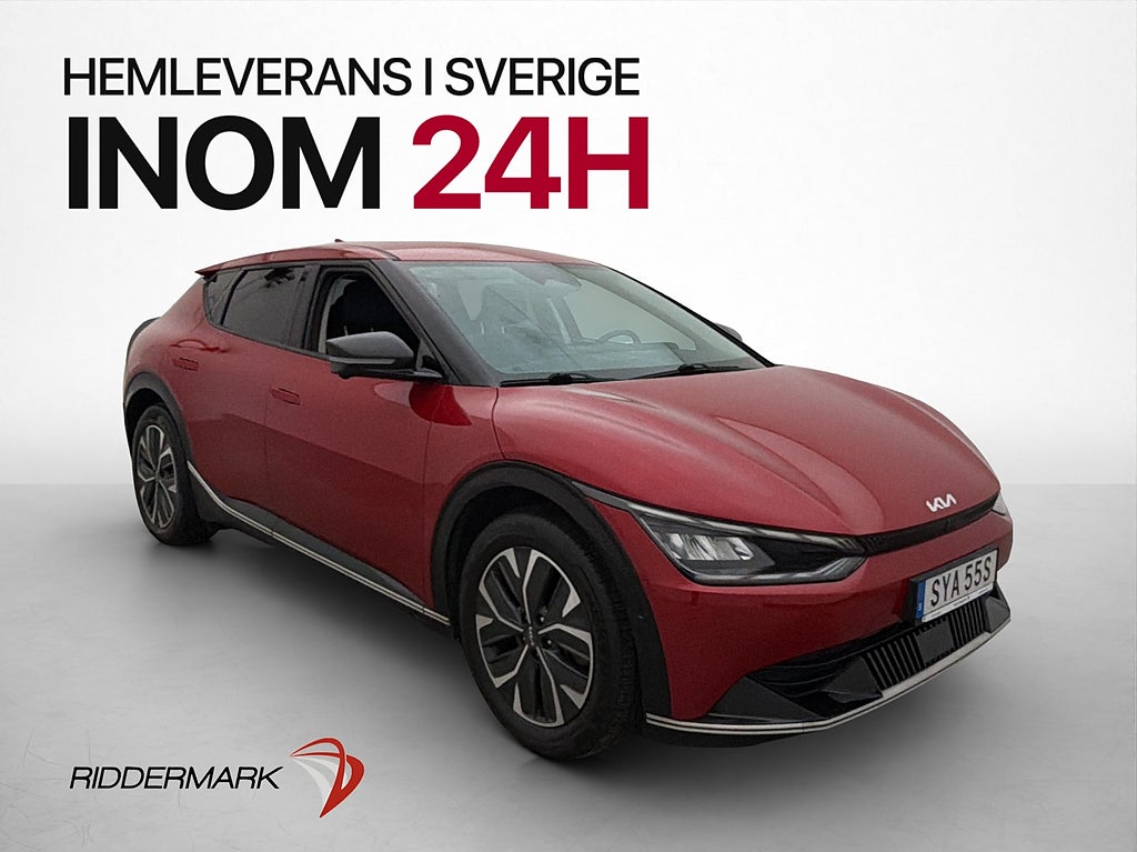 Kia EV6 77.4 kWh AWD Värmare 360° Skinn CarPlay Navi MOMS