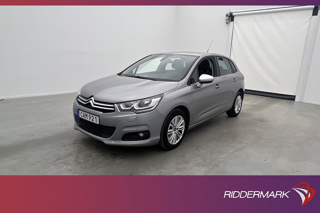 Citroën C4 1.2 e-THP 130hk M&K-Värmare Sensorer Farthållare