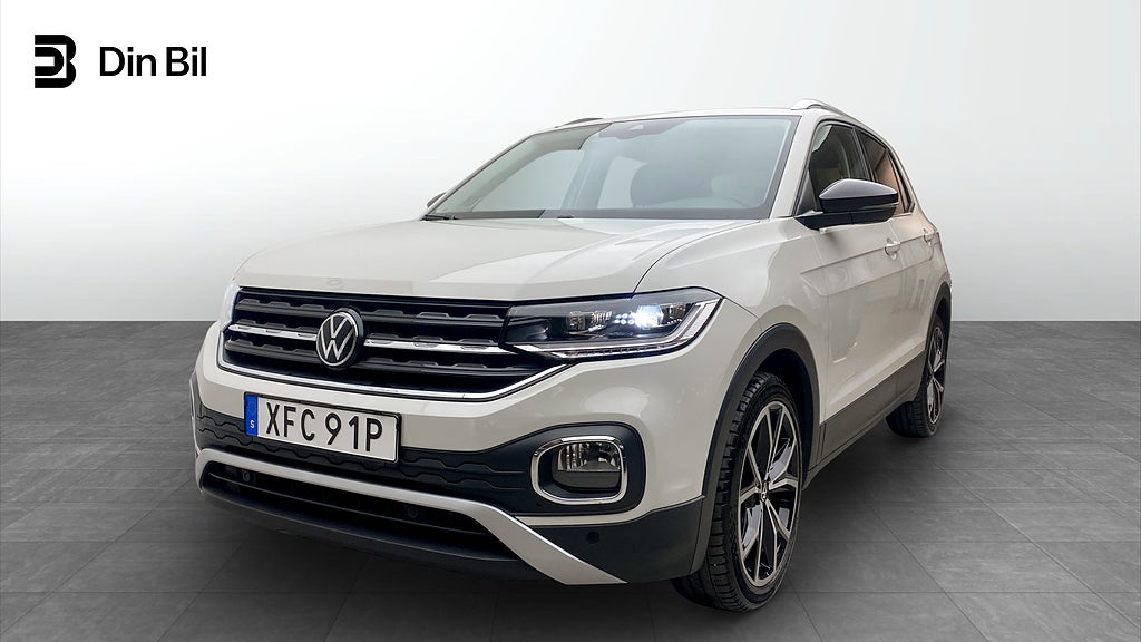 Volkswagen T-CROSS GT 1.0 TSI110 Designpaket Black/P-sensorer/Komfort