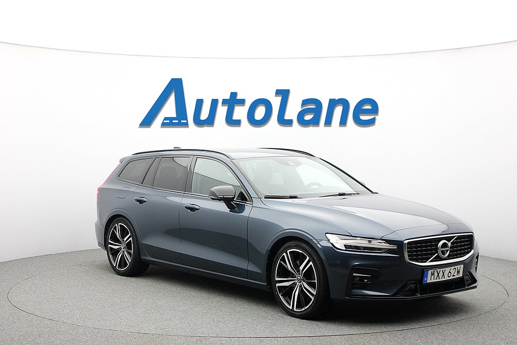 Volvo V60 T5 R-Design 360°, H/K, Dragkrok, Minne, Värmare 250hk