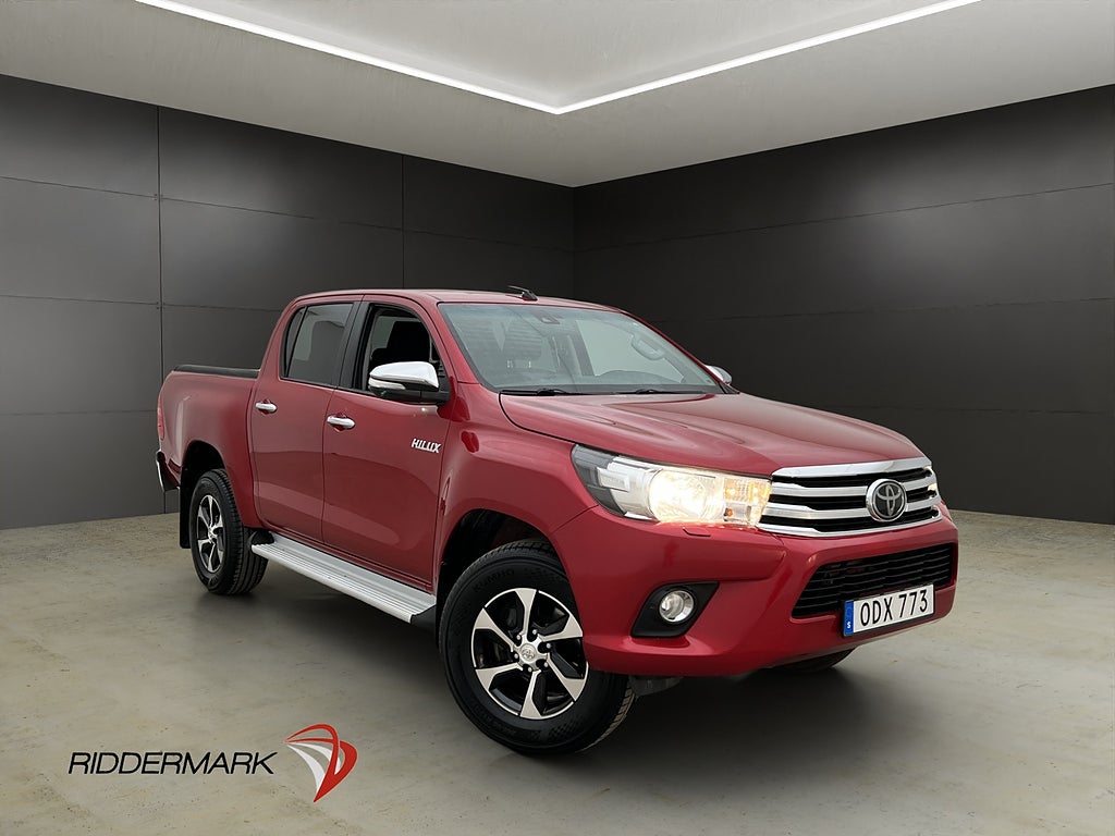 Toyota Hilux 2.4 AWD 150hk Dragkrok B-Kamera Diff 1-ÄGARE