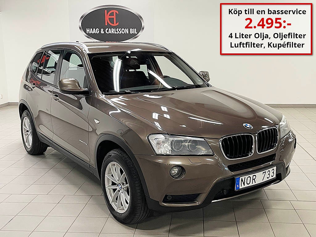 BMW X3 xdrive20d 184HK Automat