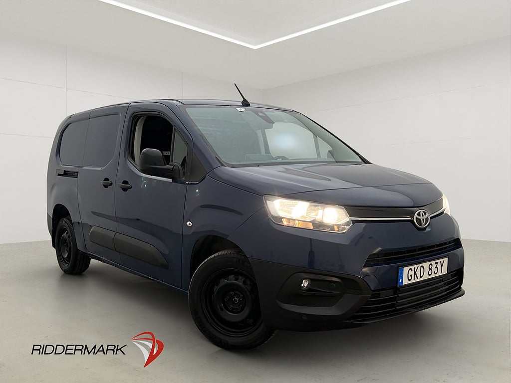 Toyota proace-city L2 Värm Drag 2xDörr B-Kamera CARPLAY Moms