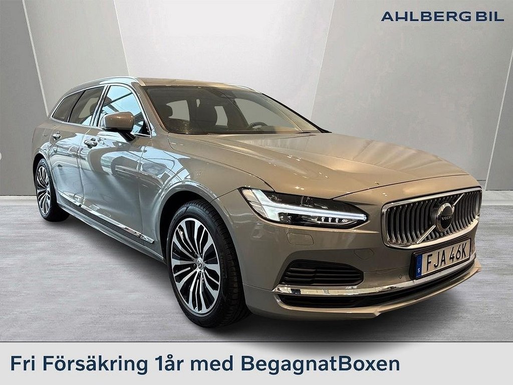 Volvo V90 Recharge T6 Core Edition II,Drag, Google, Parkerings kamera